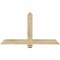 Ekena Millwork Eugene Rough Sawn Timber Gable Bracket, Douglas Fir, 48"W x 26"H x 2"D x 4"F, 13/12 Pitch GBW048X26X0204EUG00RDF - alternate 1